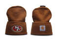 Carhartt 47' Embroidered San Francisco 49ers Unisex Adult Beanie