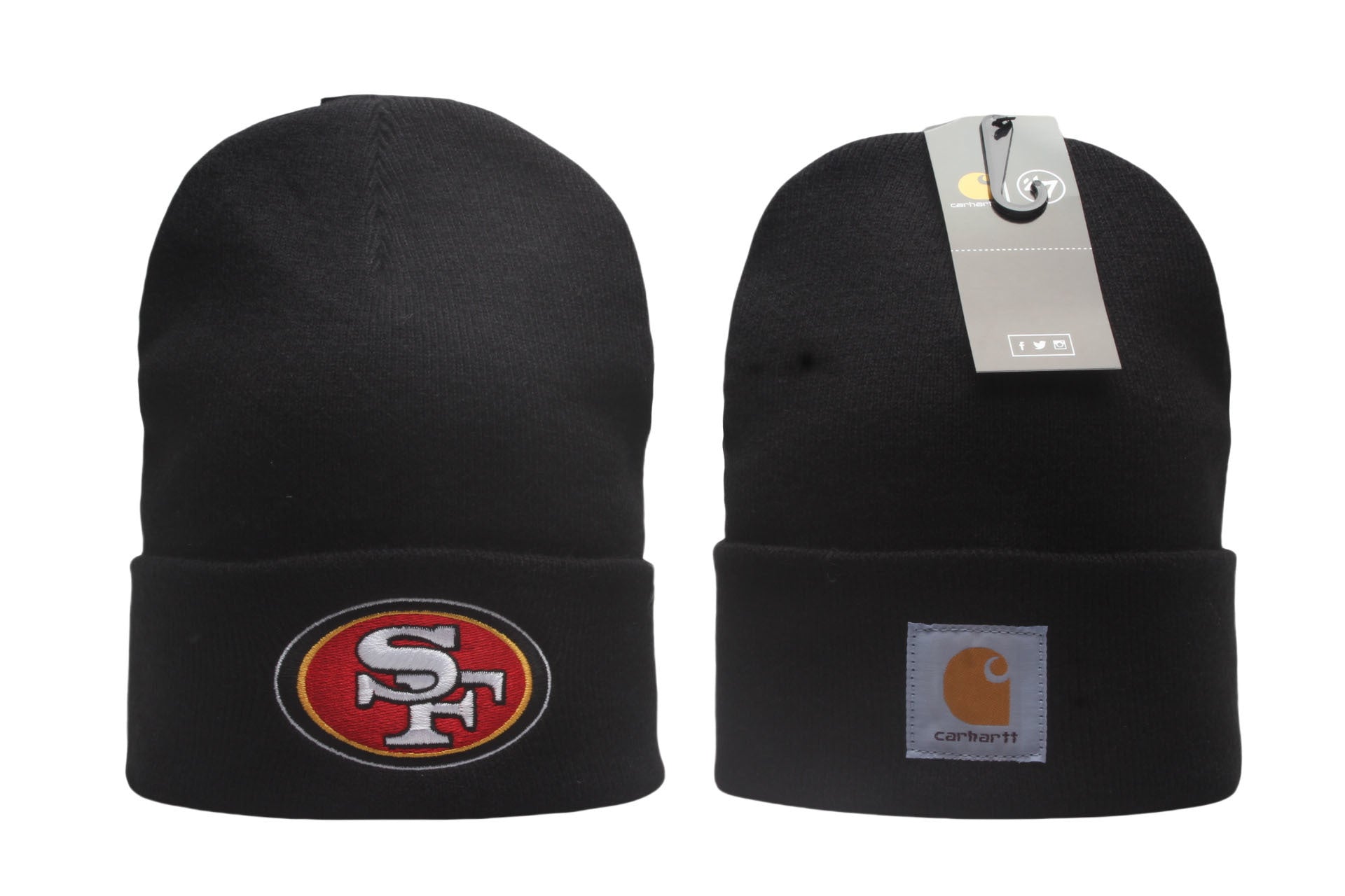 Carhartt 47' Embroidered San Francisco 49ers Unisex Adult Beanie