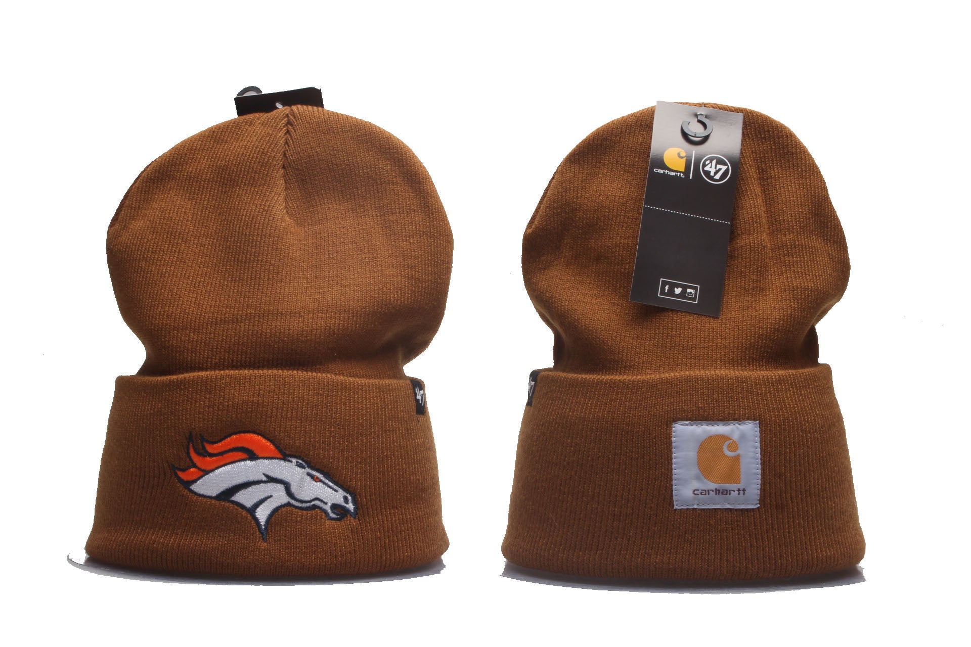 Carhartt 47' Embroidered Denver Broncos Unisex Adult Beanie