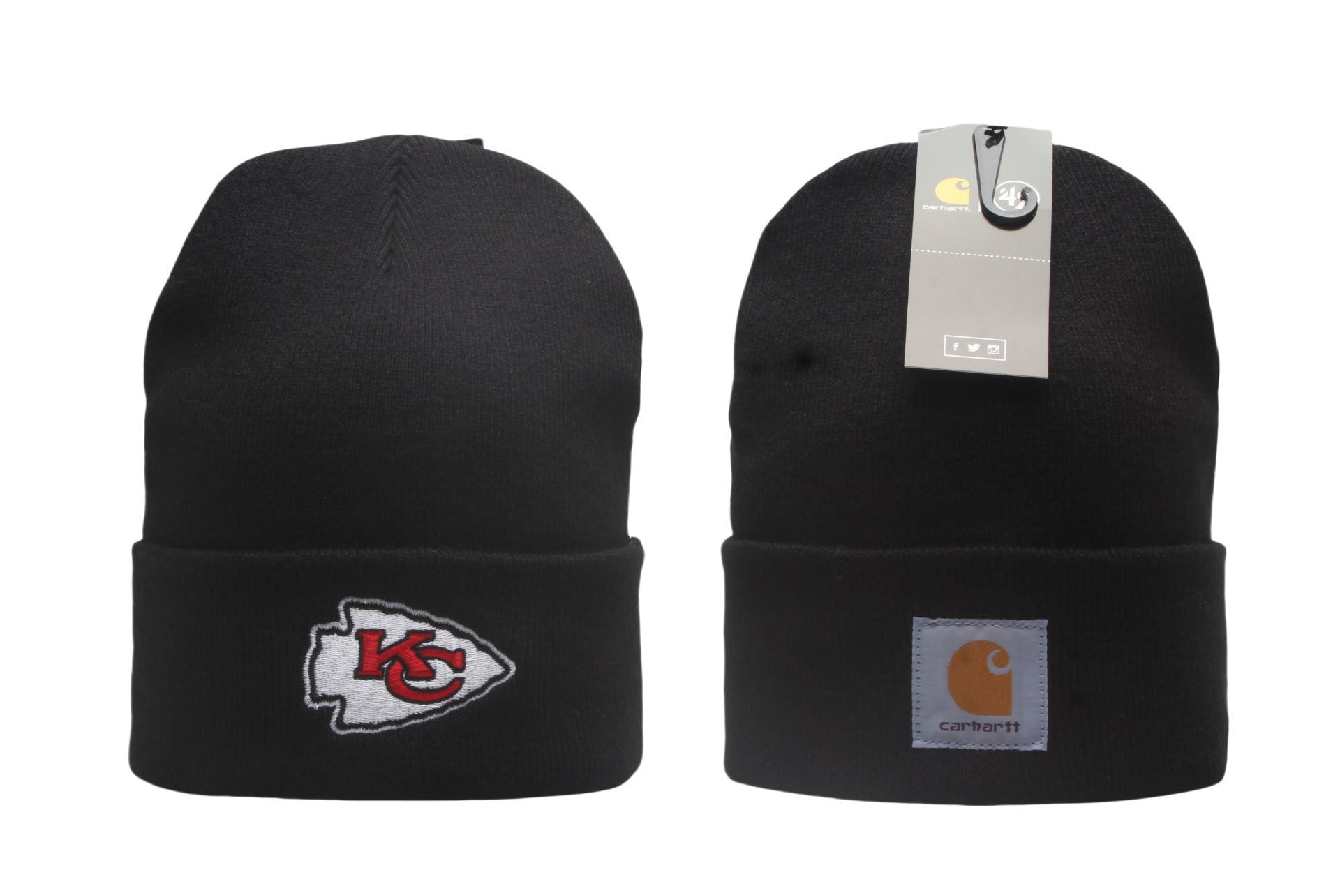 Carhartt 47' Embroidered Kansas City Chiefs Unisex Adult Beanie