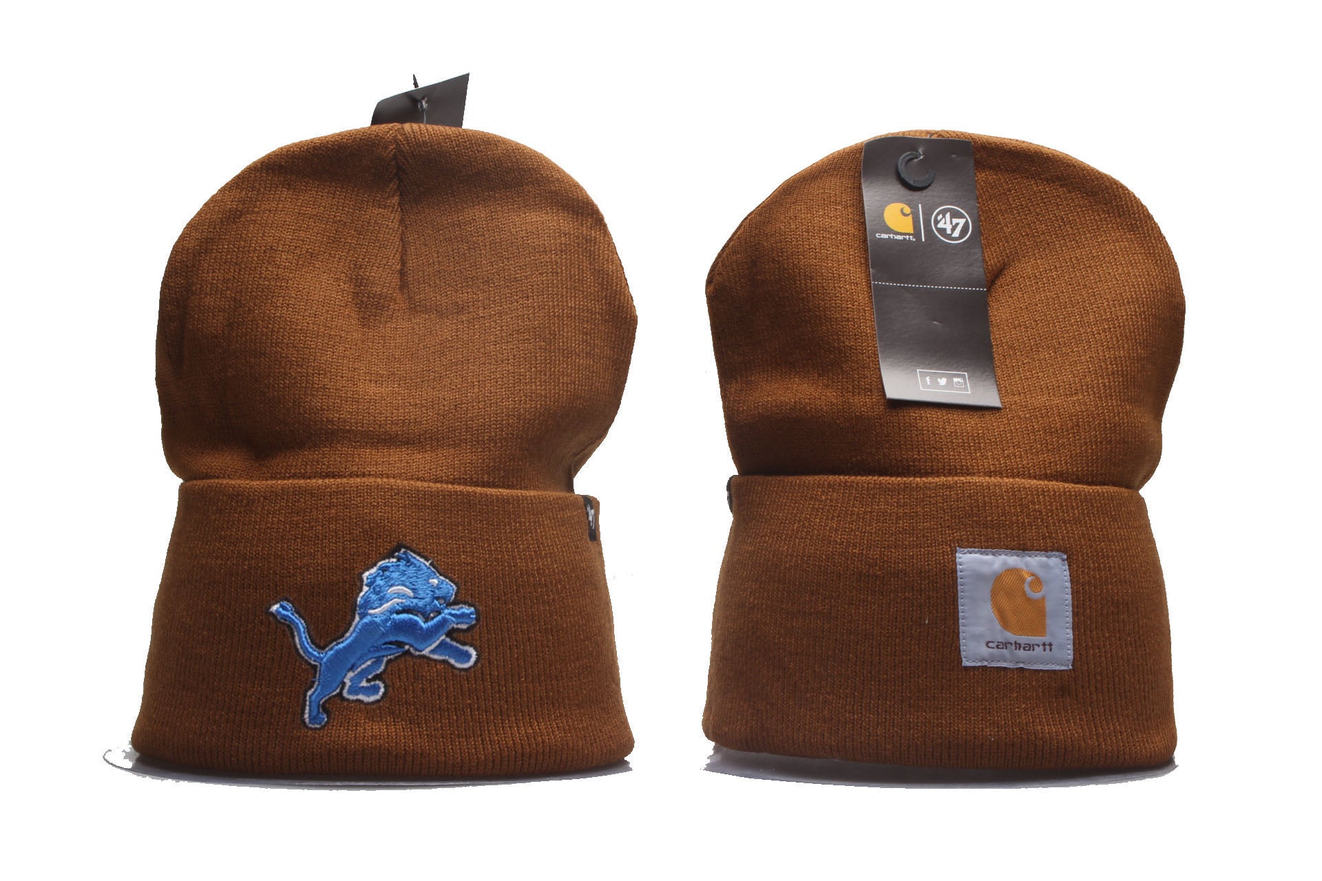 Carhartt 47' Embroidered Detroit Lions Unisex Adult Beanie
