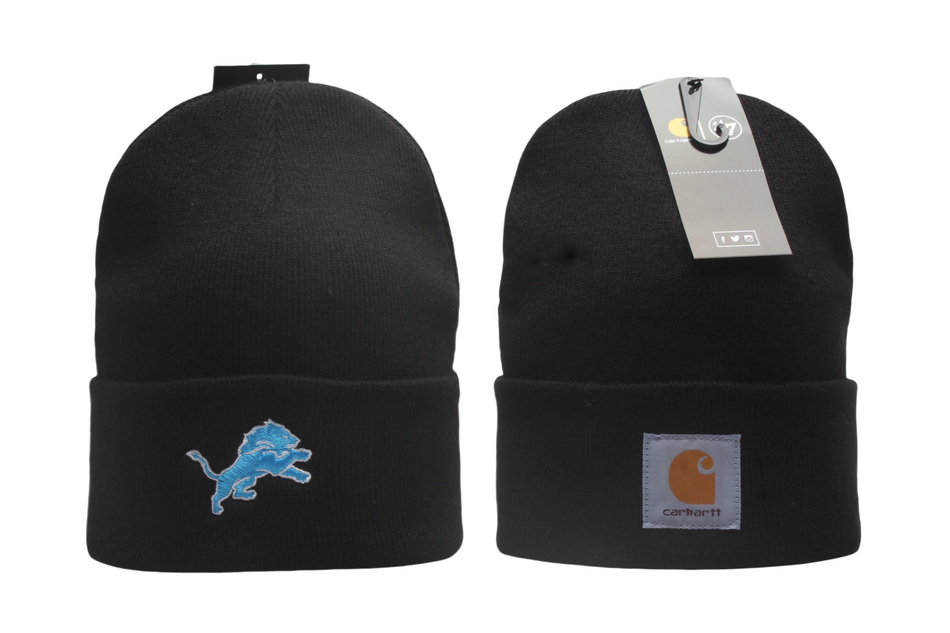 Carhartt 47' Embroidered Detroit Lions Unisex Adult Beanie