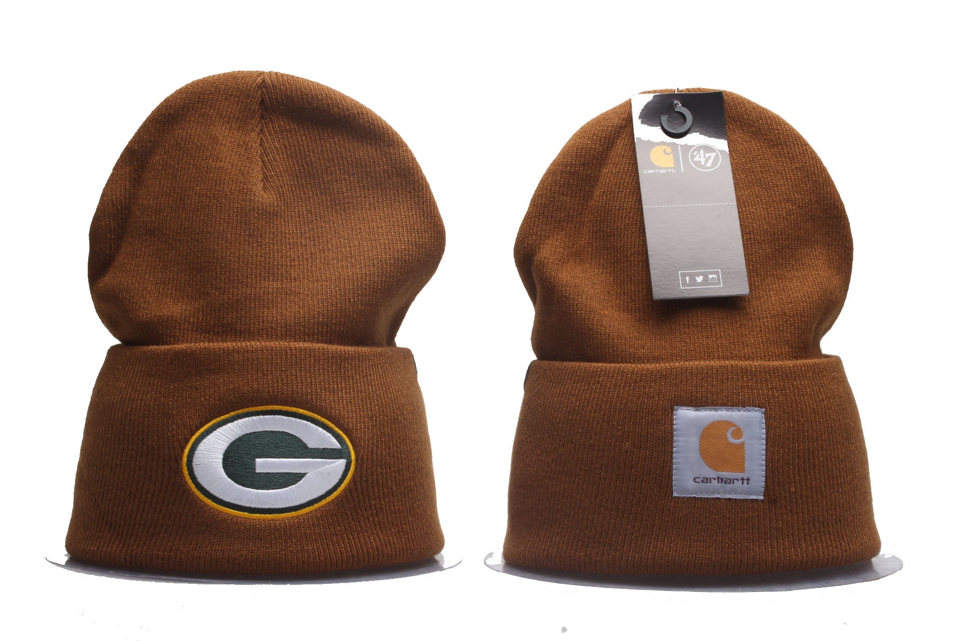 Carhartt 47' Embroidered Green Bay Packers Unisex Adult Beanie