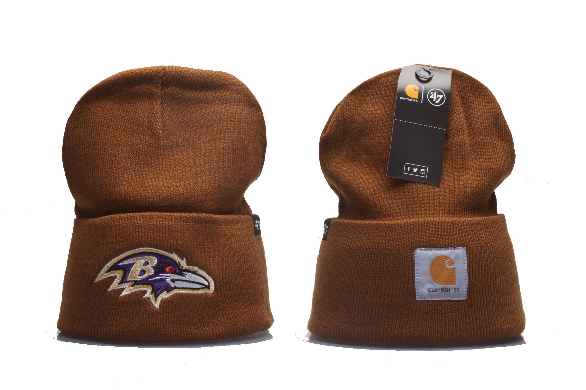 Carhartt 47' Embroidered Baltimore Ravens Unisex Adult Beanie