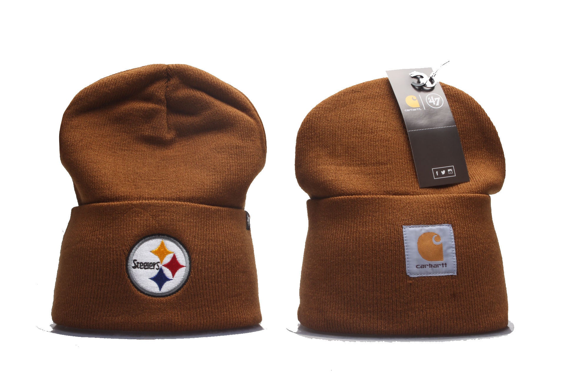 Carhartt 47' Embroidered Pittsburgh Steelers Unisex Adult Beanie